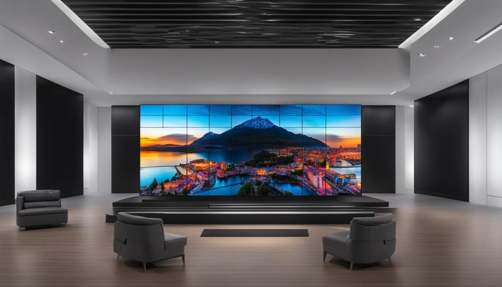 large format video display