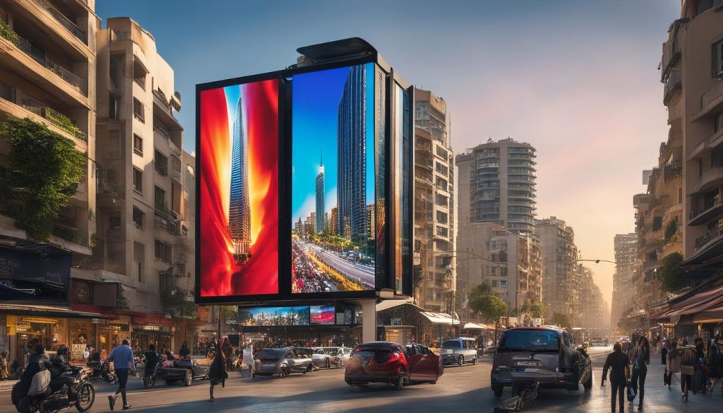 outdoor LED display Lebanon