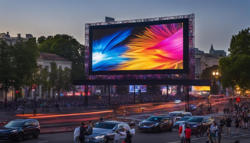 outdoor LED screen Saint Cloud