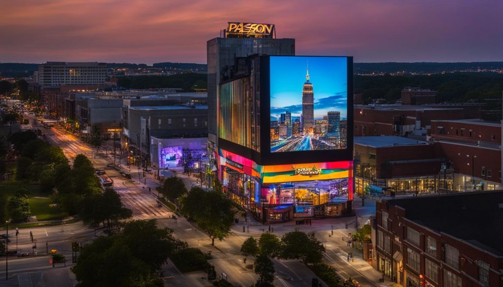 outdoor LED screen in Towson