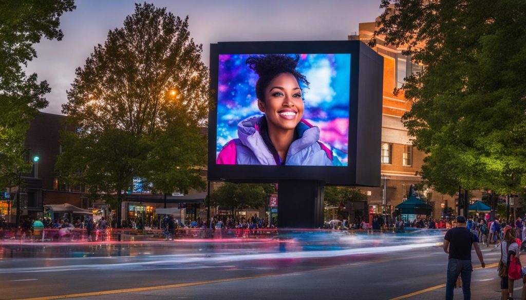 outdoor LED screen technology