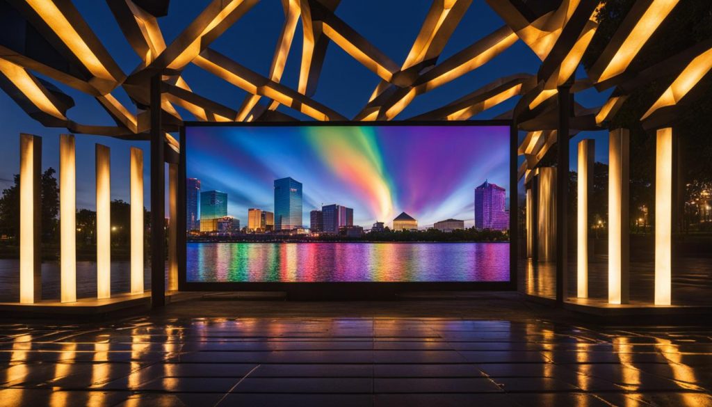 outdoor LED screens