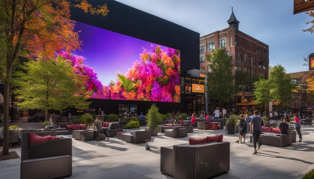 outdoor LED screens Ann Arbor and indoor LED screens Ann Arbor