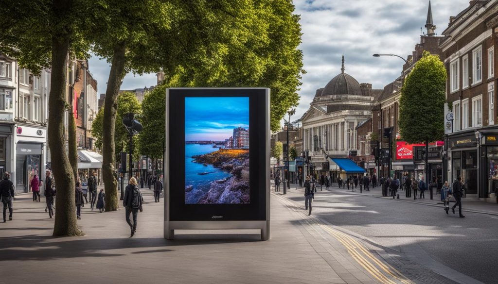 outdoor advertising in Reading