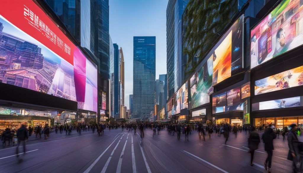 outdoor digital screen