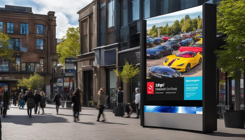 outdoor digital signage