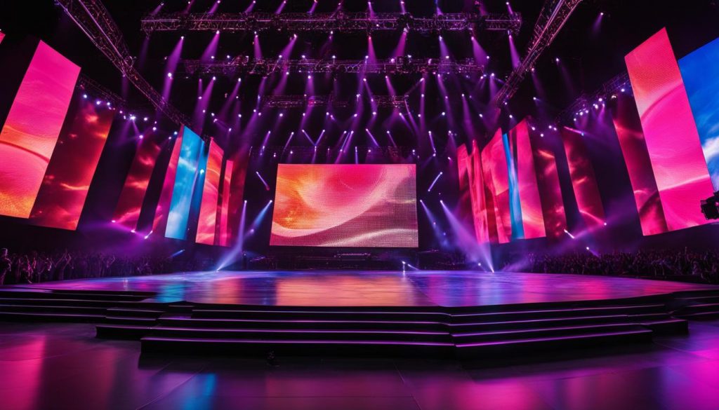 portable LED video walls