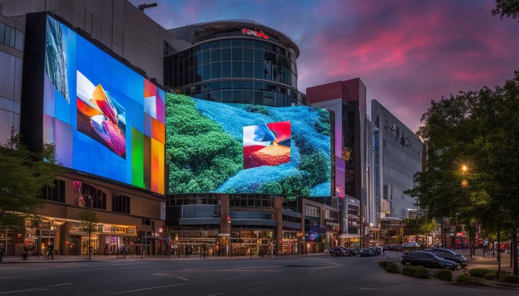 professional LED screen services Knoxville