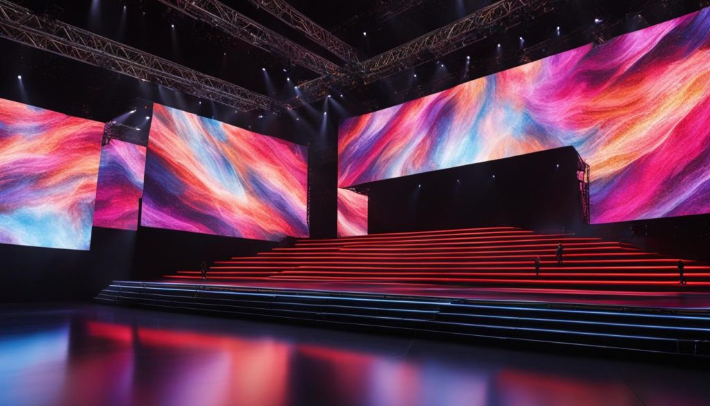 state-of-the-art concert video walls