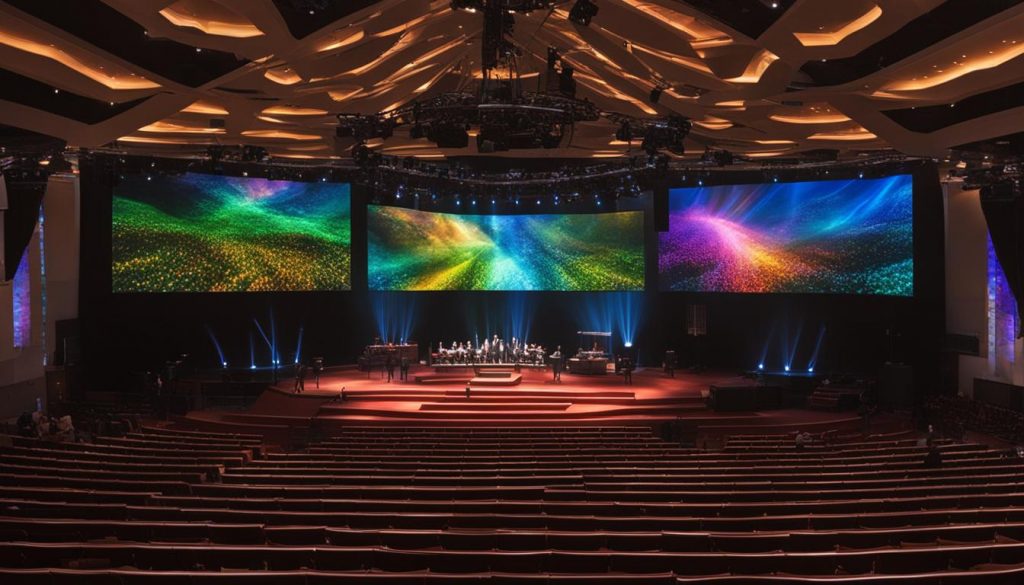 worship LED wall