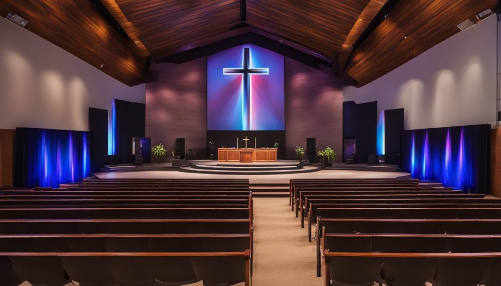 Affordable LED Wall for Churches