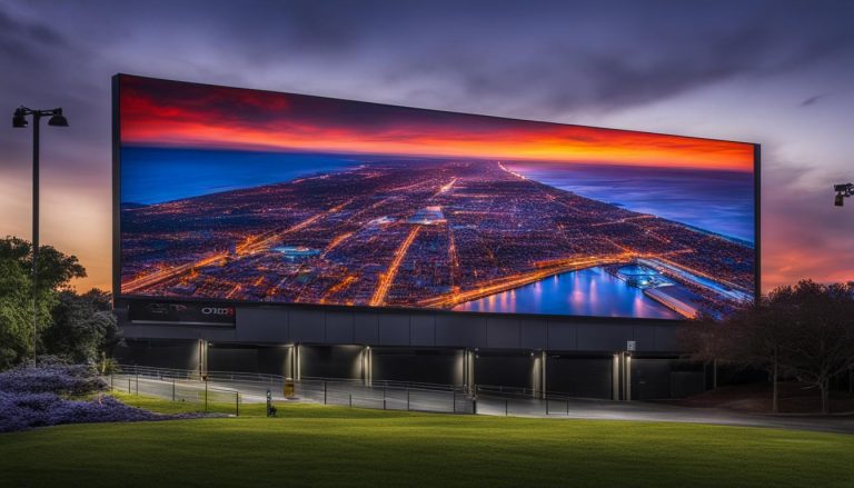 Best LED video wall in Brick