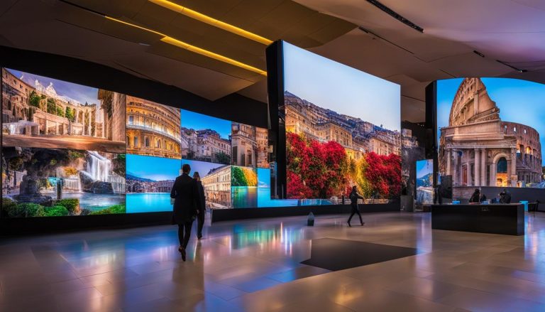 Best LED video wall in Rome