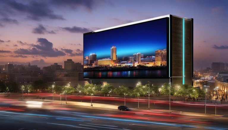 Big LED screen in Alexandria