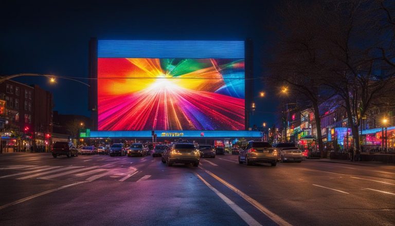 Big LED screen in Brockton