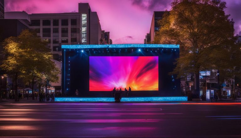 Big LED screen in Elgin