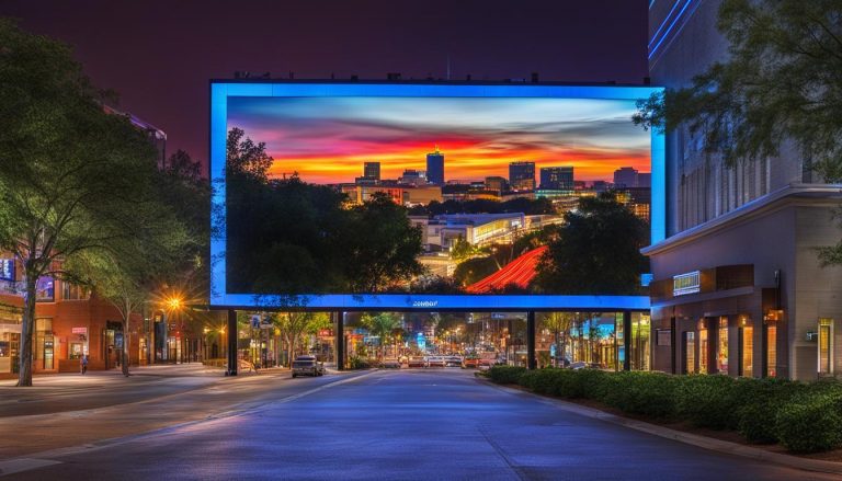 Big LED screen in Gainesville