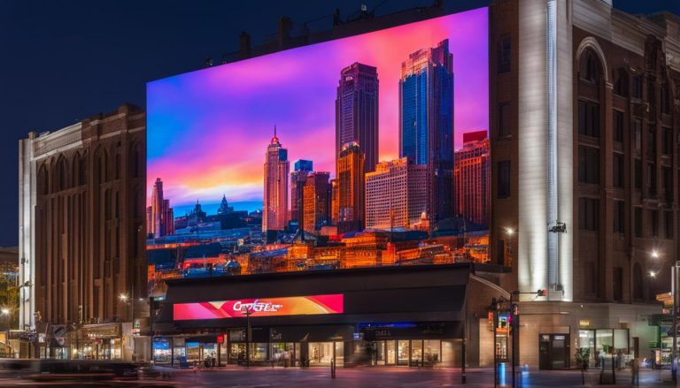 Big LED screen in Joliet