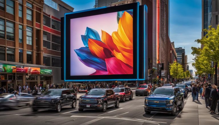 Big LED screen in Lakewood