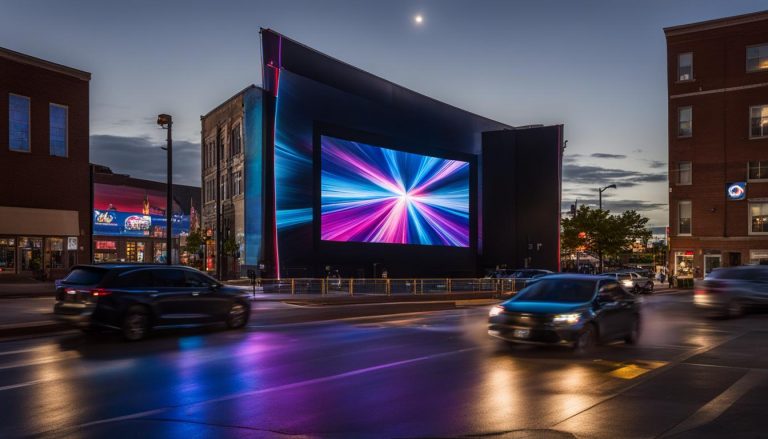 Big LED screen in Manassas