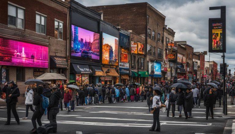 Big LED screen in Passaic