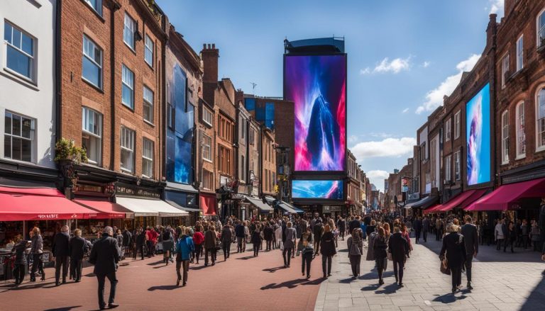 Big LED screen in Taunton