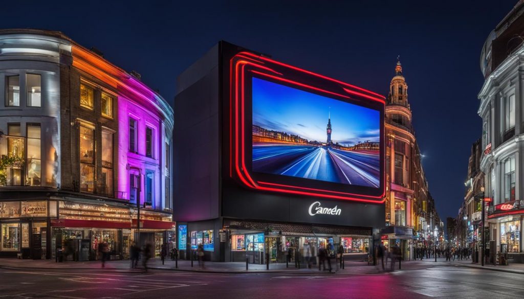 Camden LED advertising display