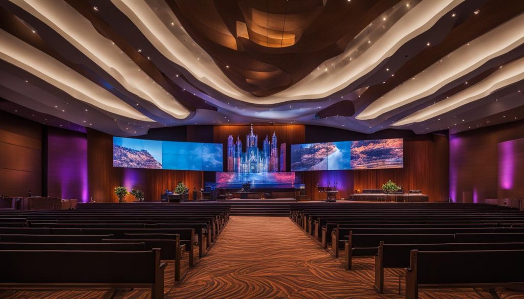 Church projection systems