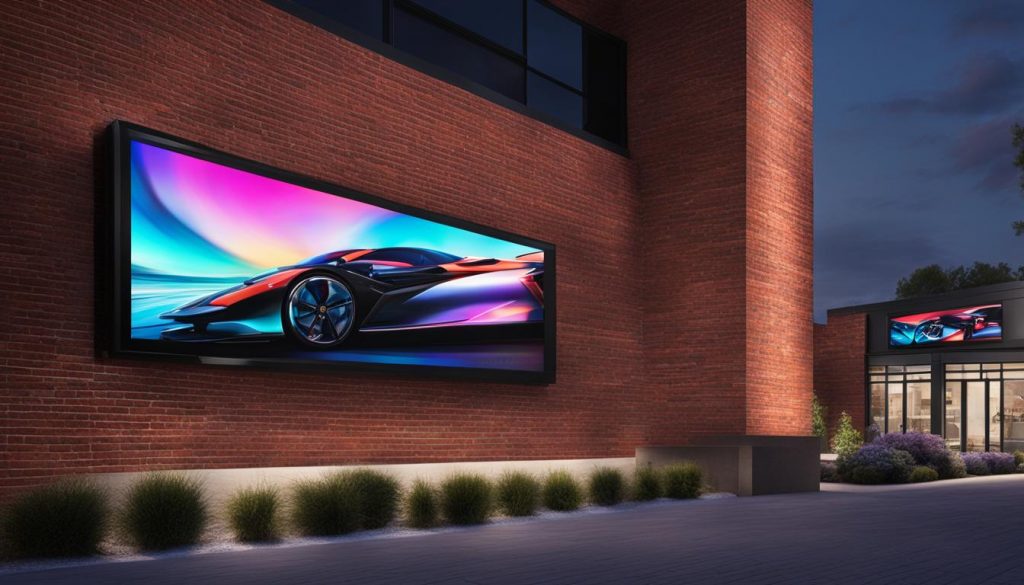 Custom LED screen design