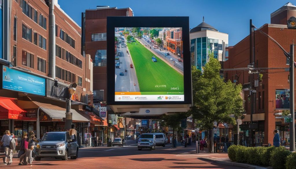 Digital signage in Auburn