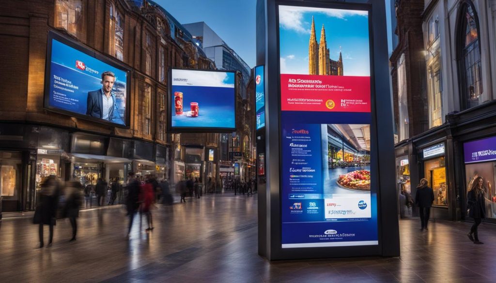 Digital signage in Birmingham