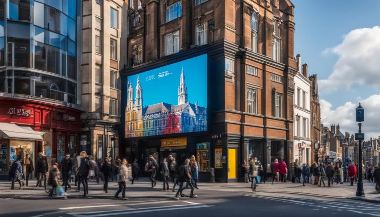 Digital signage in Cambridge