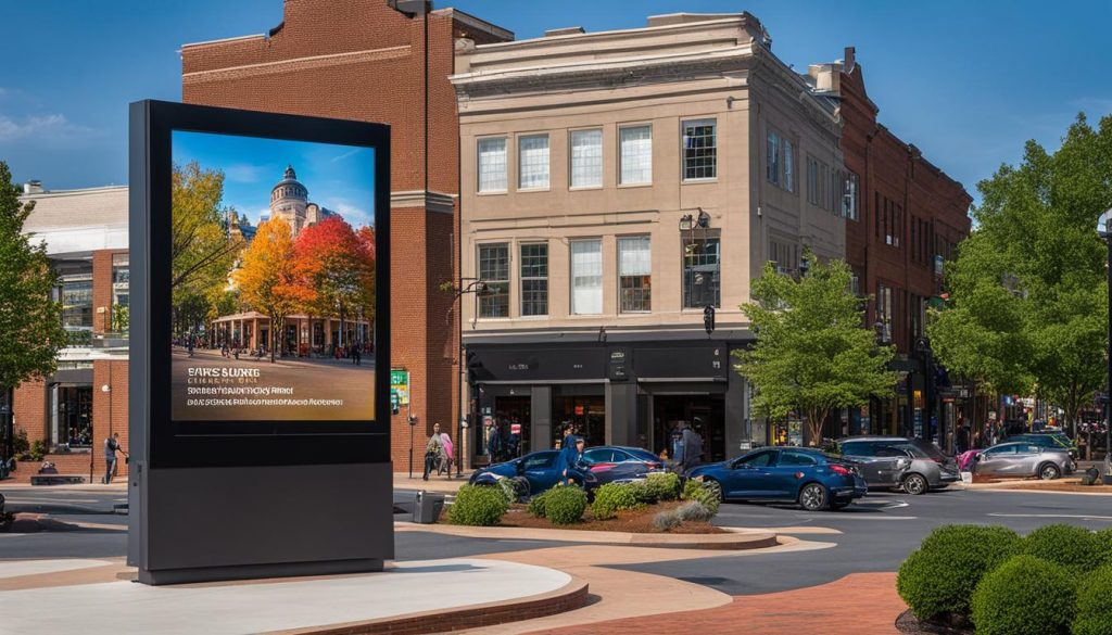 Digital signage in Charlottesville