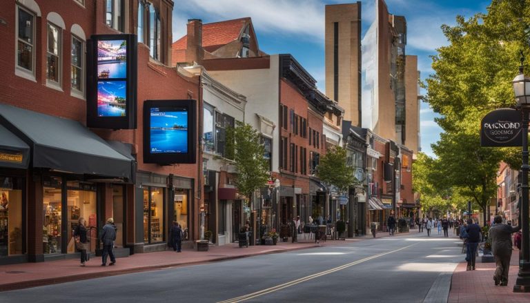 Digital signage in Concord