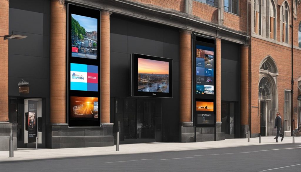 Digital signage in Durham