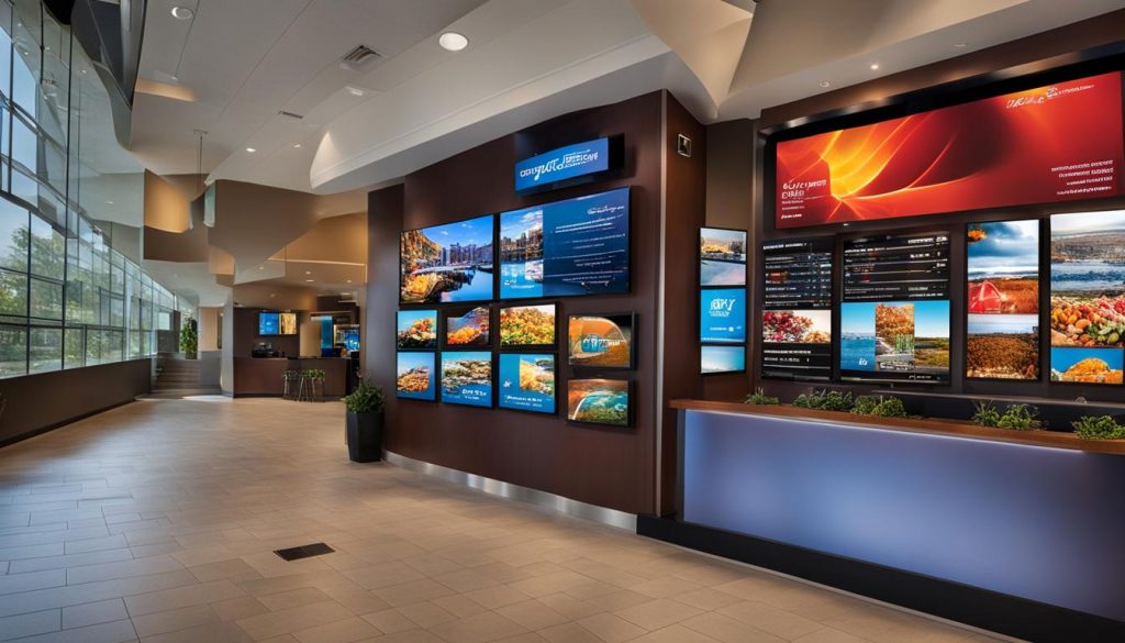 Digital signage in Fayetteville