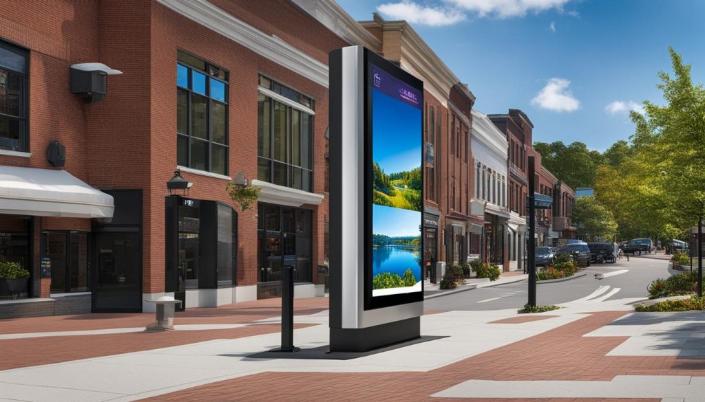 Digital signage in Framingham