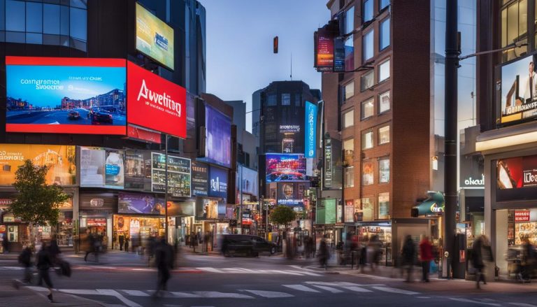 Digital signage in Hampton