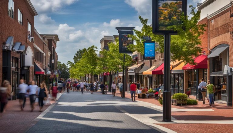 Digital signage in Huntersville