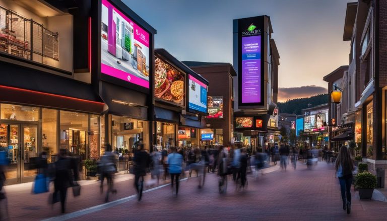 Digital signage in Johns Creek