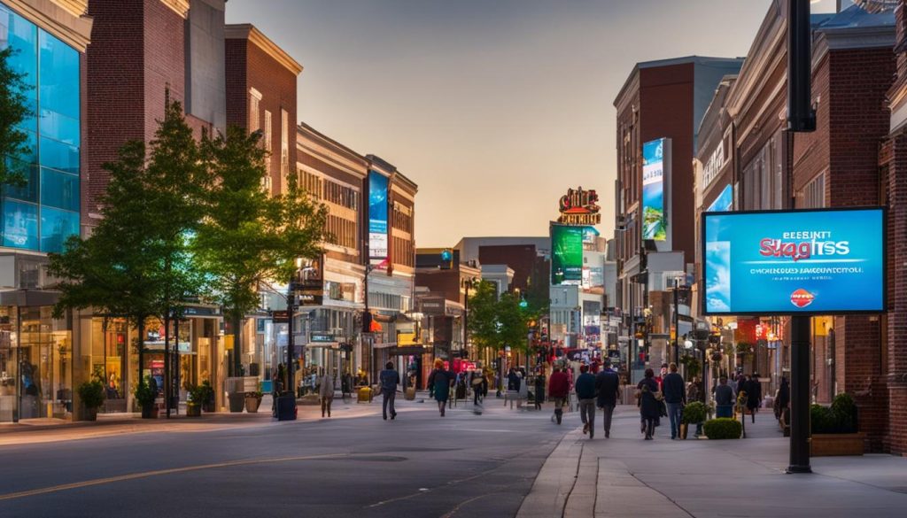 Digital signage in Kannapolis