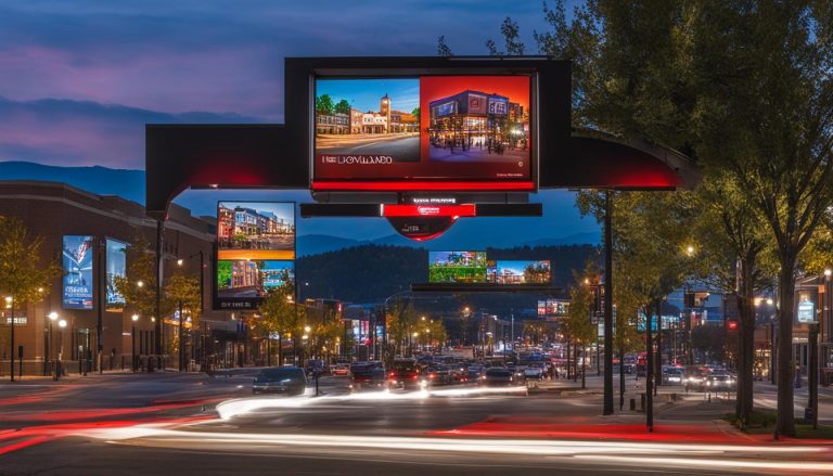 Digital signage in Loveland