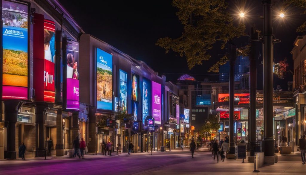 Digital signage in Rockford