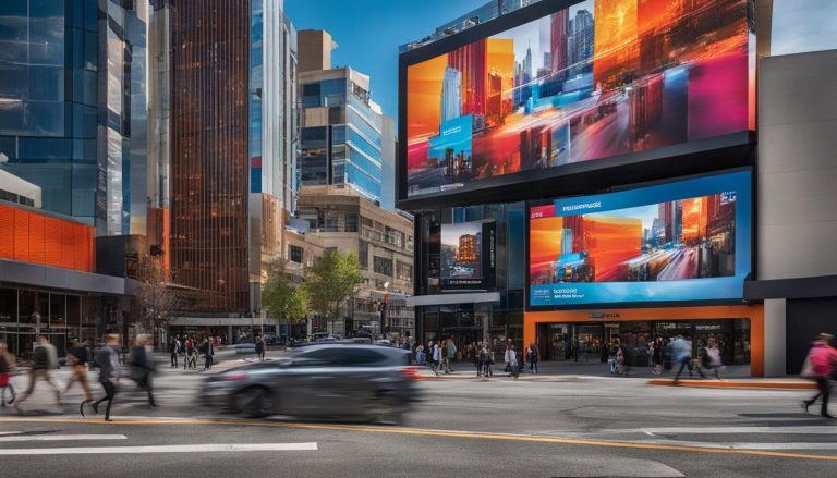 Digital signage in Thornton