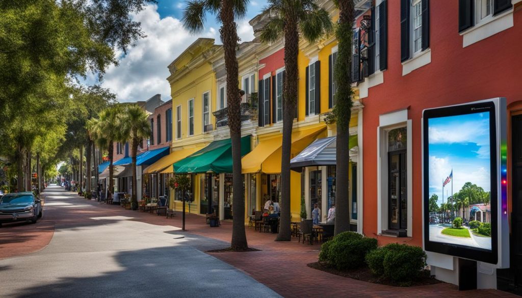 Digital signage in Valdosta