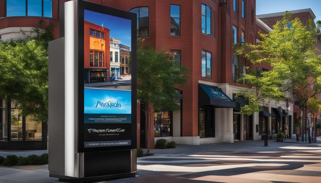 Digital signage in Winston-Salem