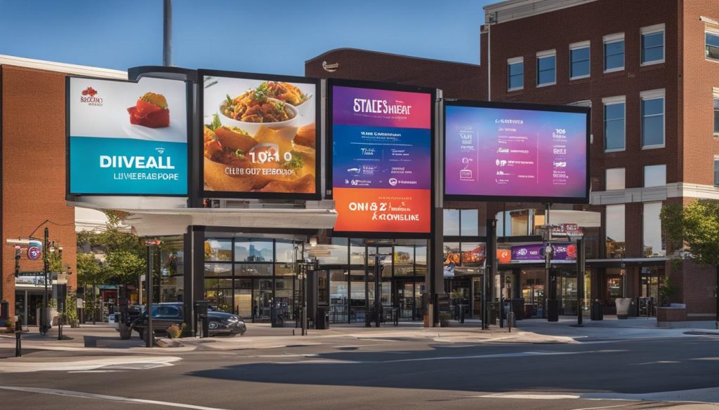 Digital signs in DeKalb