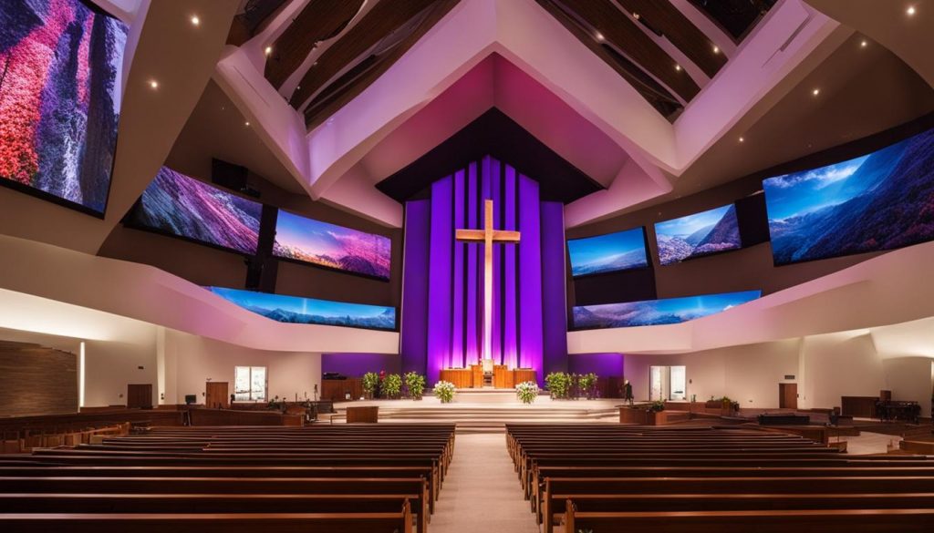 Gastonia Church LED Wall Supplier