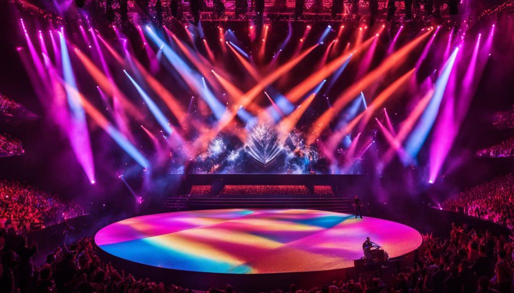 HD LED screens for stage events