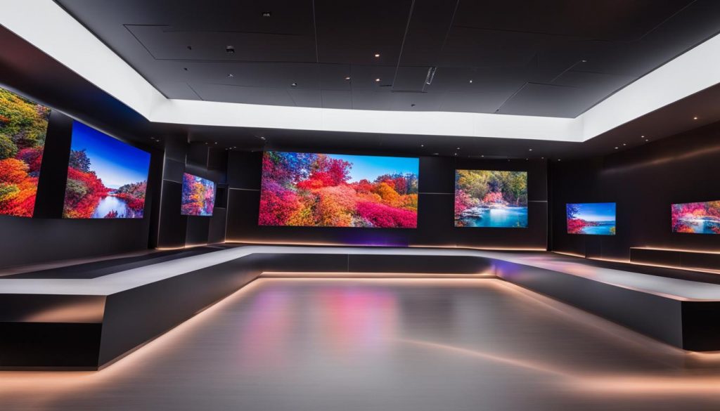 Hampton LED video wall installation